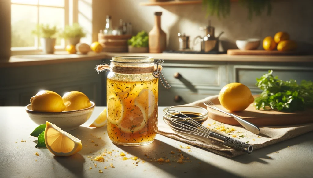 lemon balsamic vinegars dressing