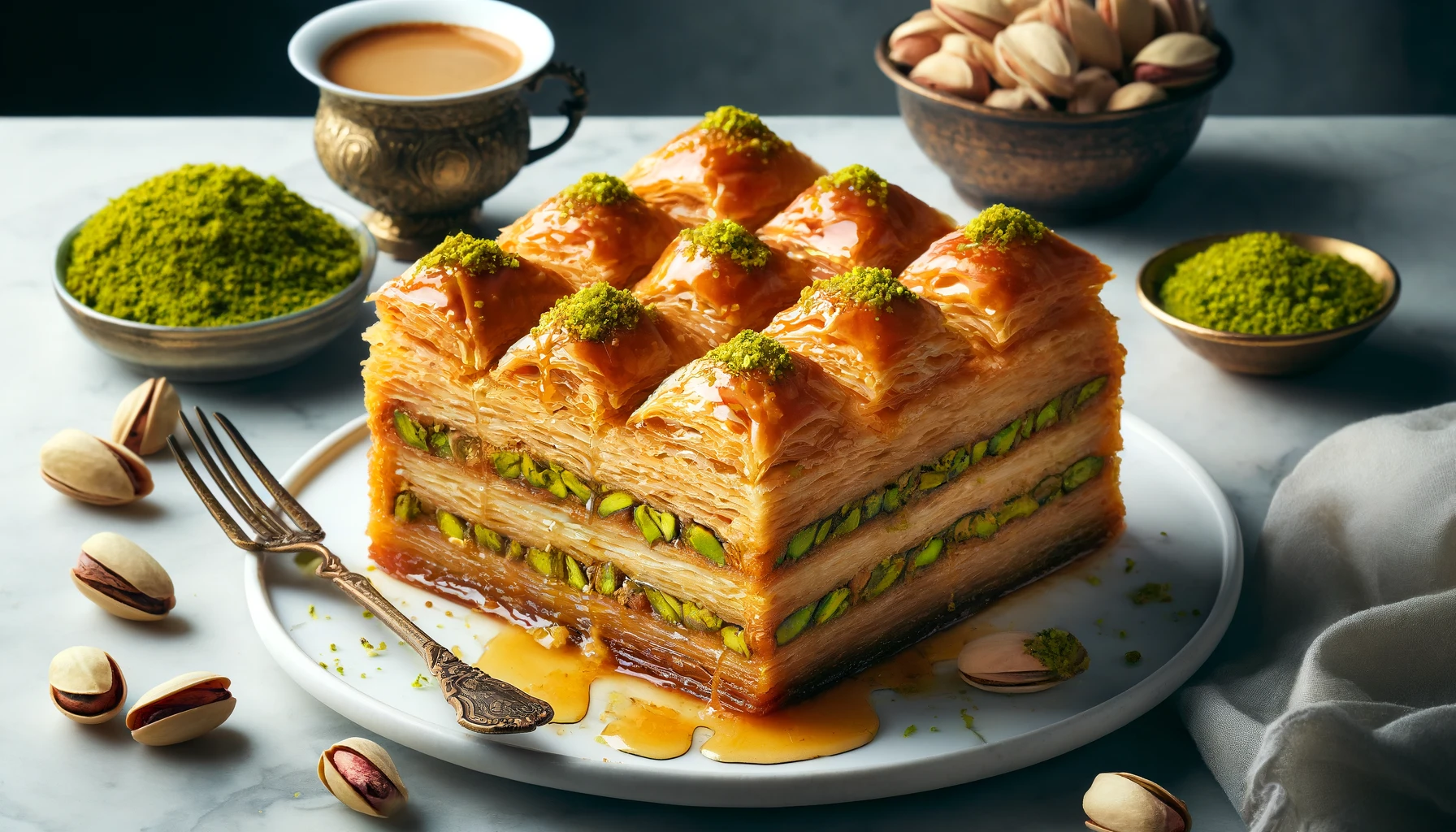 pistachio baklava cake recipe