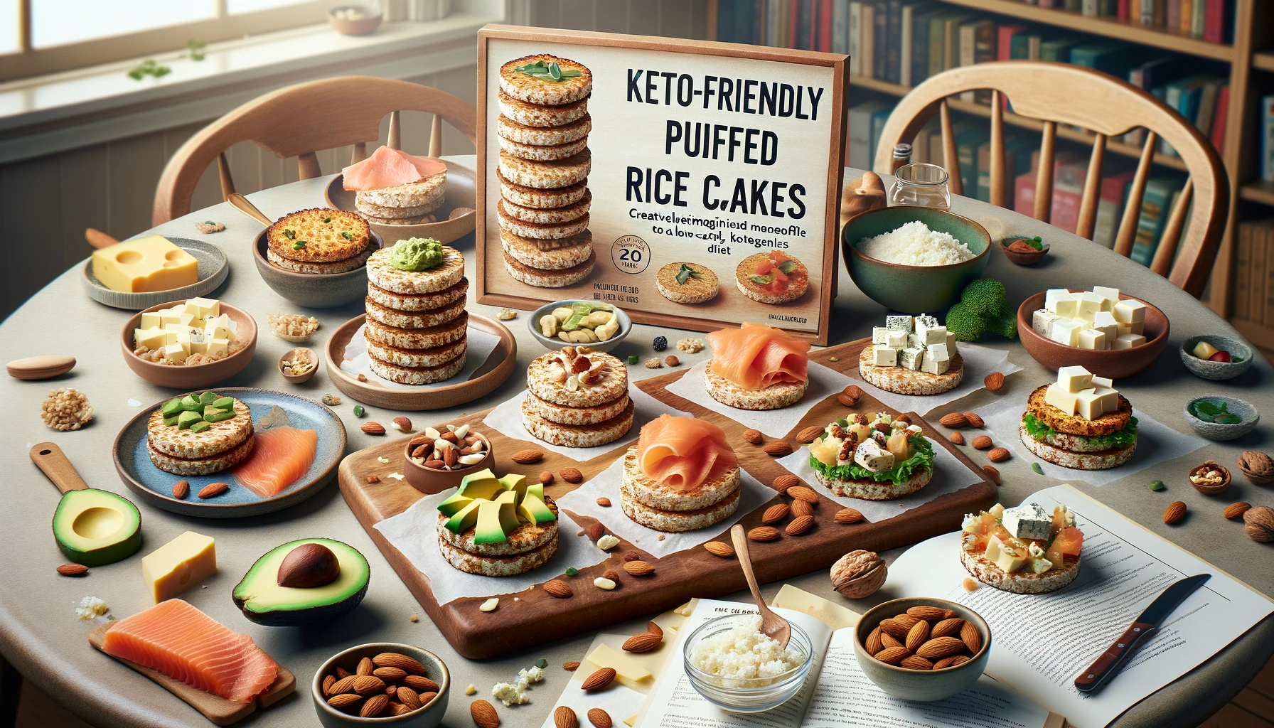 puffed rice cakes keto