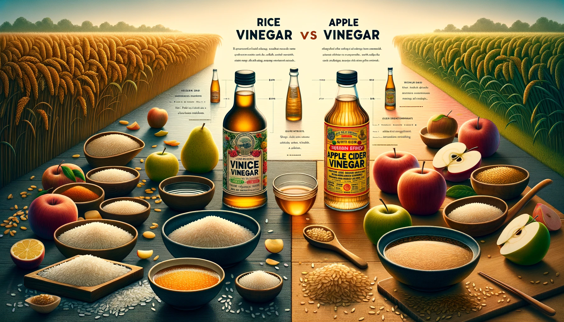 Rice Vinegar Vs Apple Cider Vinegar Health Benefits