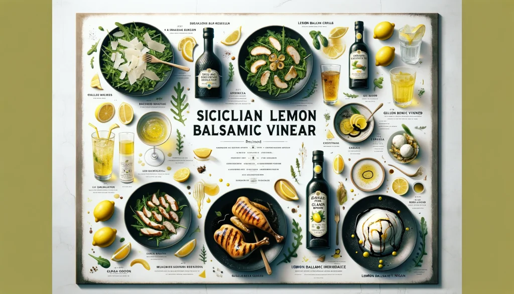 sicilian lemon balsamic vinegar