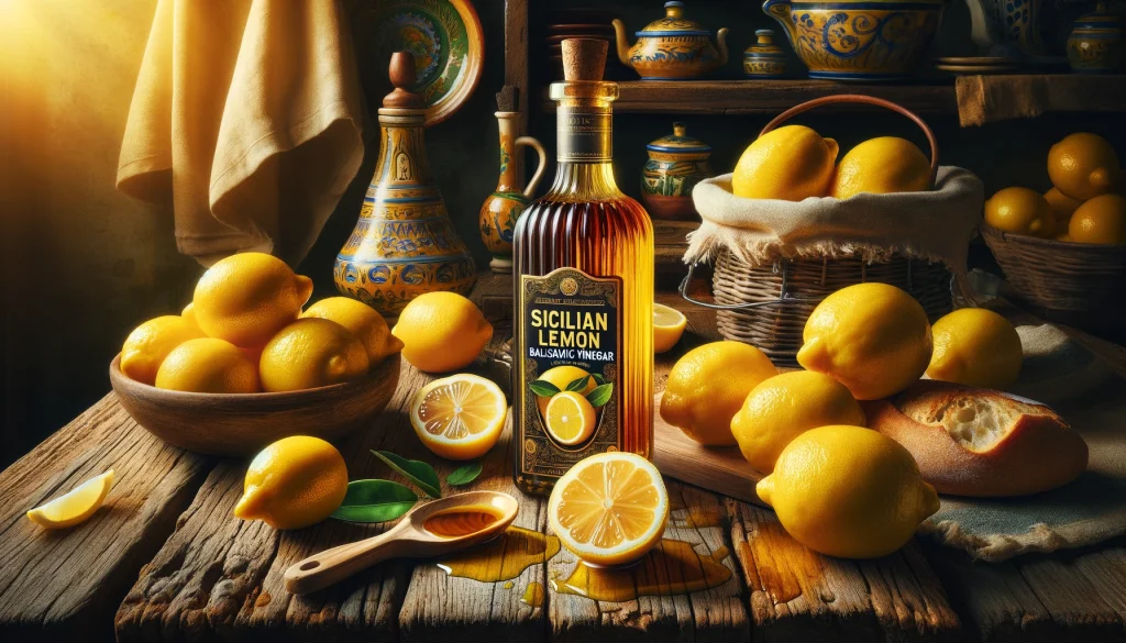 sicilian lemon balsamic vinegars