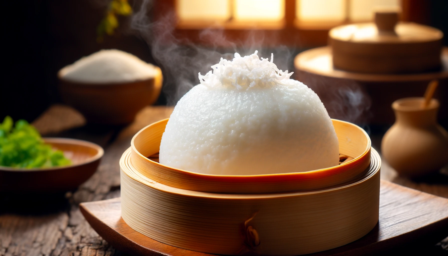 steamed rice cake