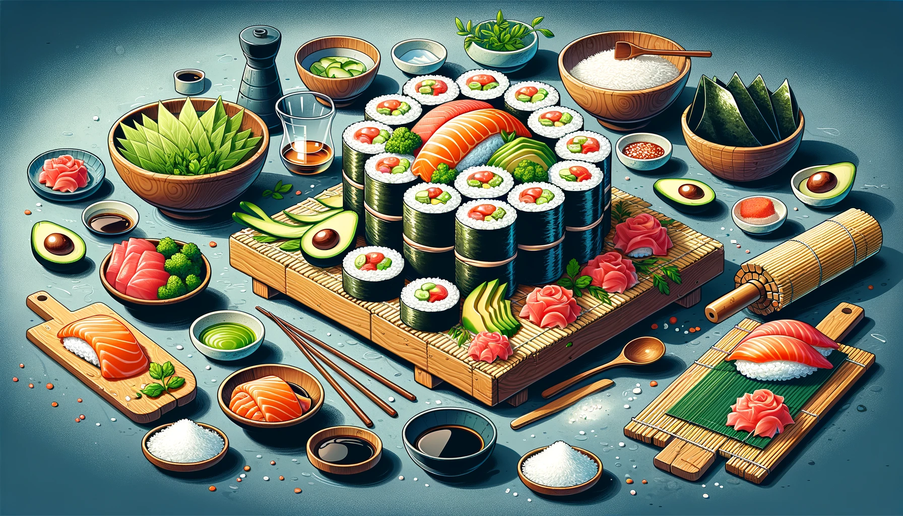 sushi rice cake recipe