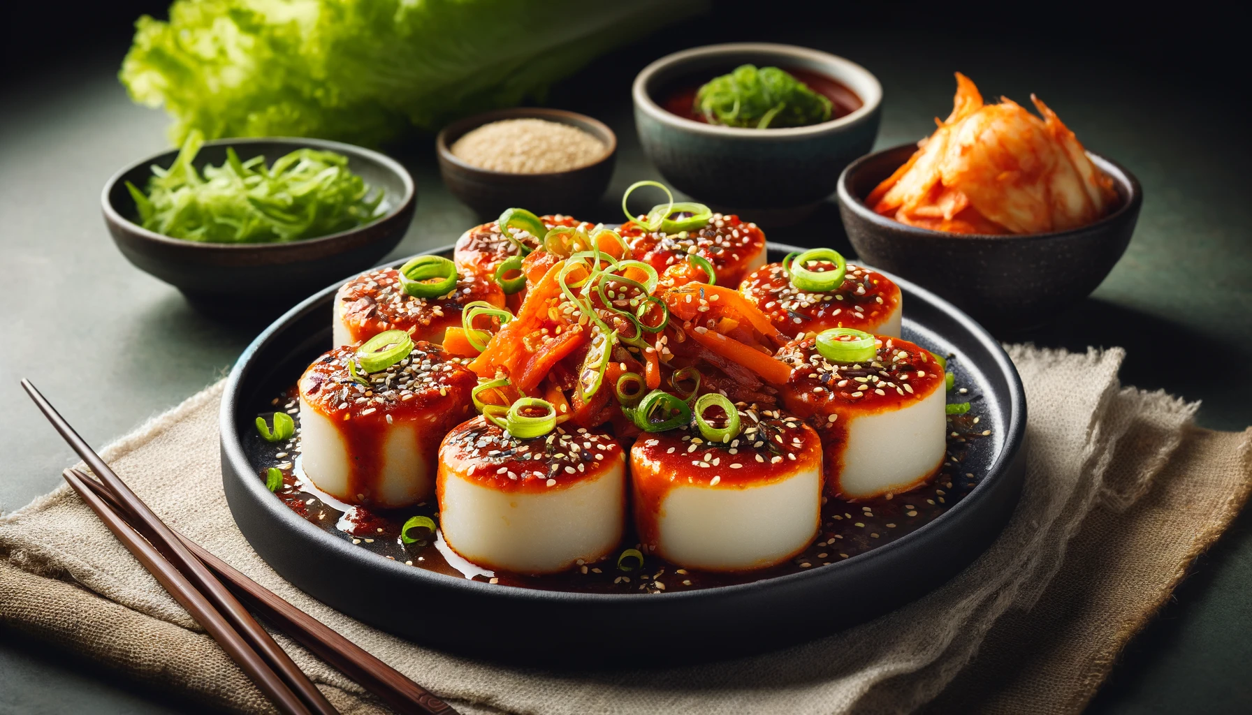 vegan korean rice cake recipe