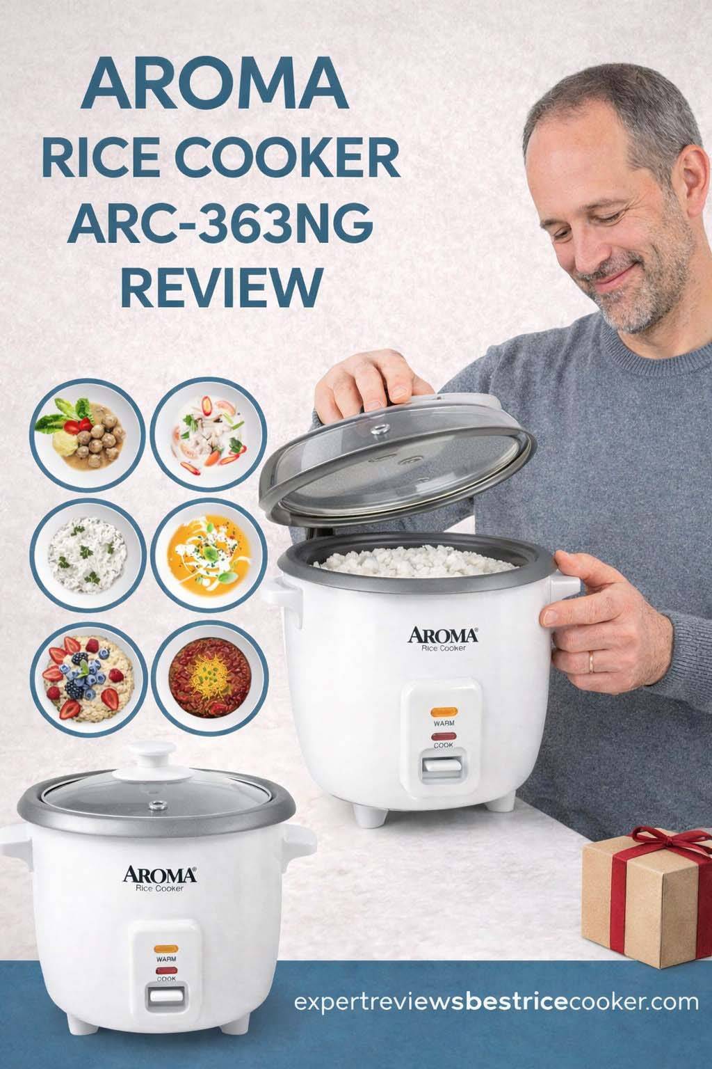 Aroma Rice Cooker ARC-363NG Review