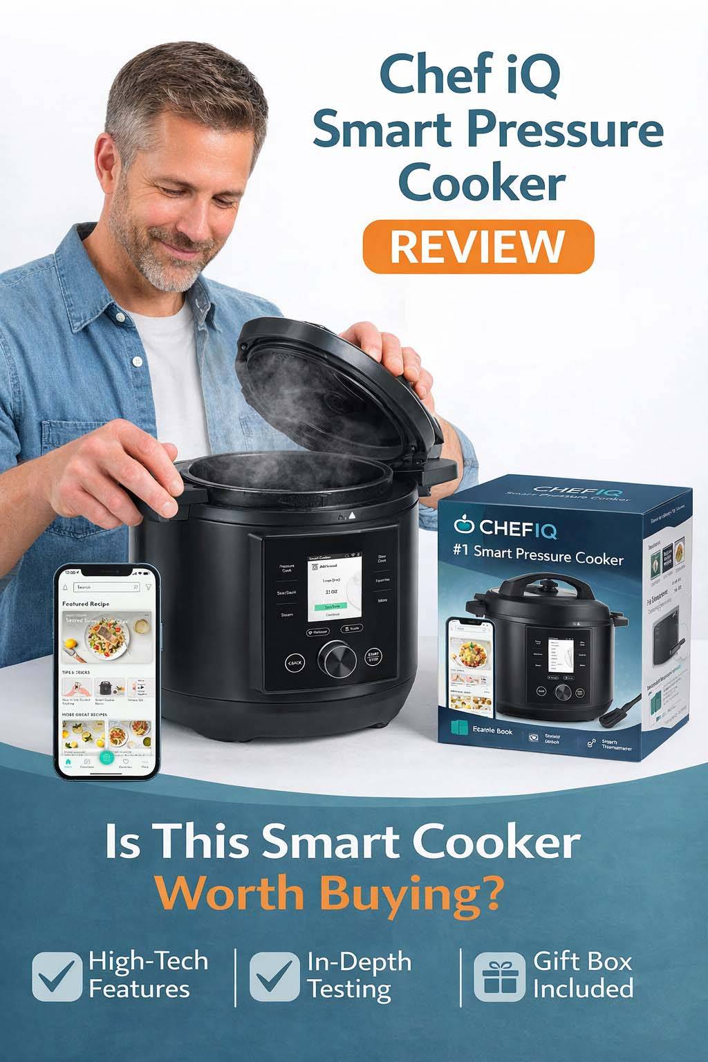Chef IQ Smart Pressure Cooker Review