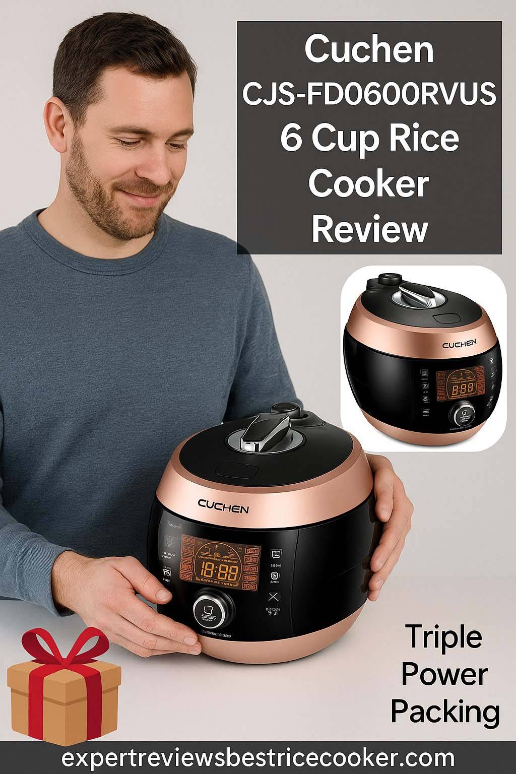 Cuchen CJS FD0600RVUS 6 Cup Rice Cooker Review 1