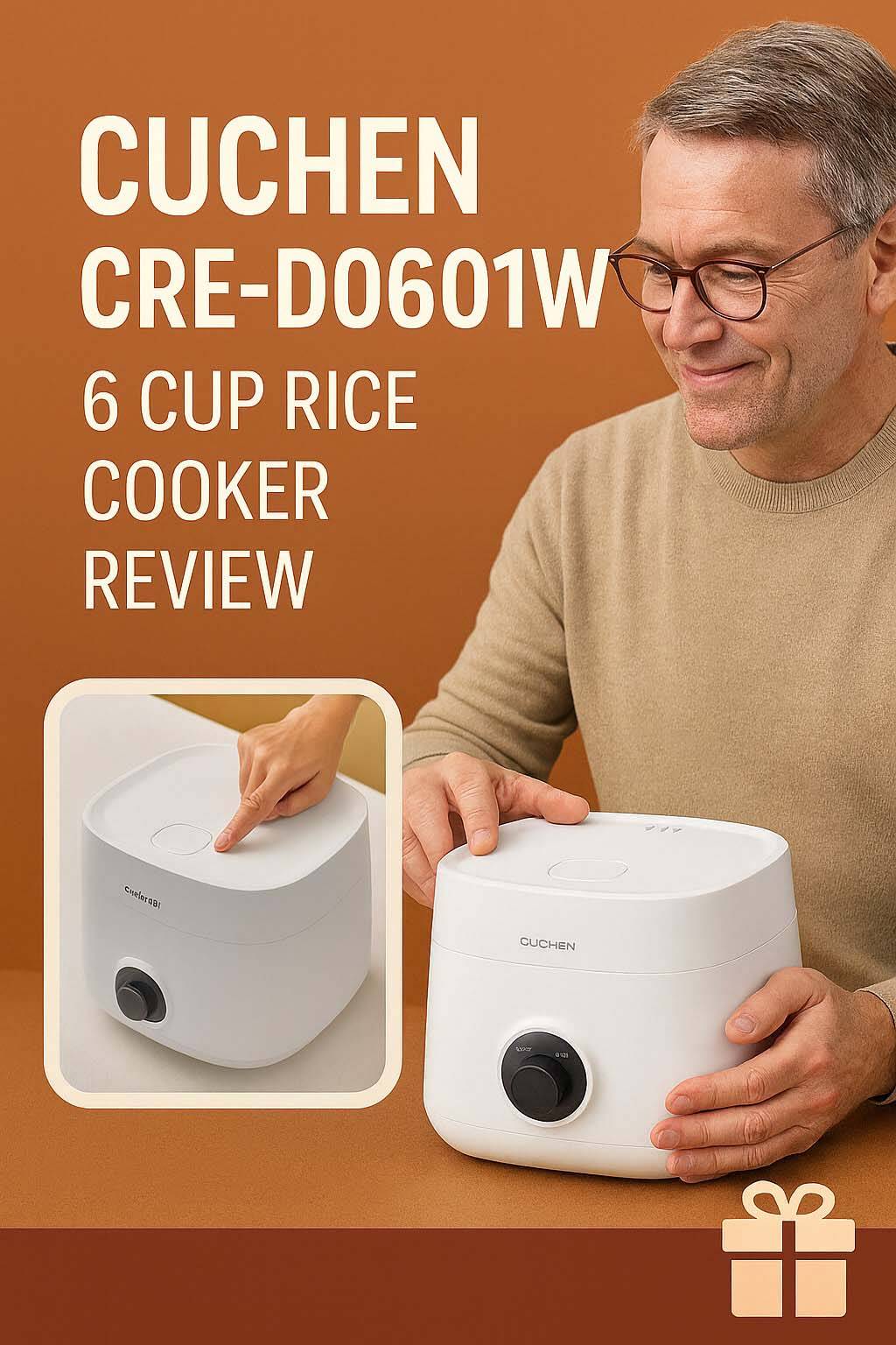 Cuchen CRE D0601W 6 Cup Rice Cooker Review 1