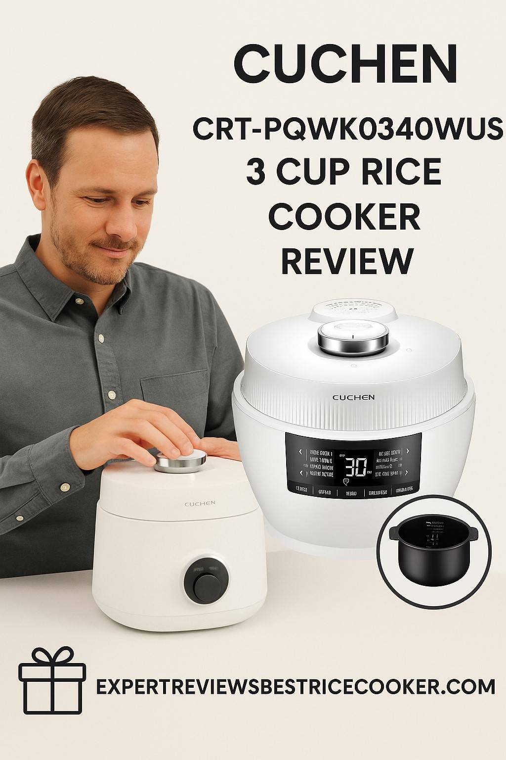 Cuchen CRT-PQWK0340WUS 3 Cup Rice Cooker Review