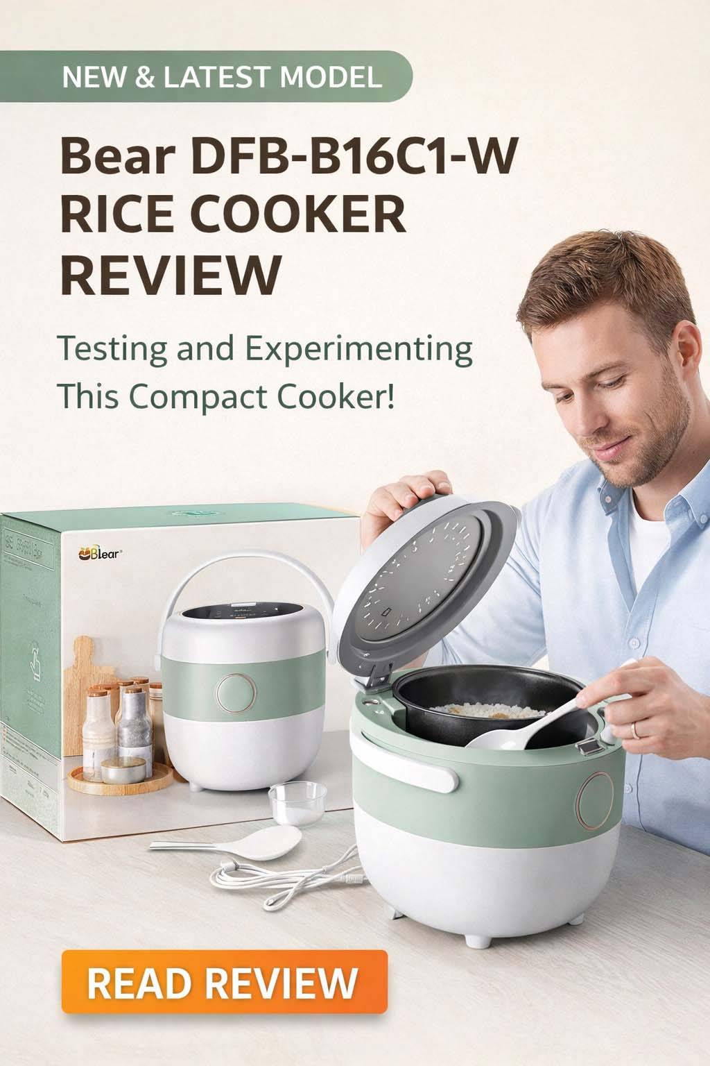 DFB-B16C1-W Bear Rice Cooker Review