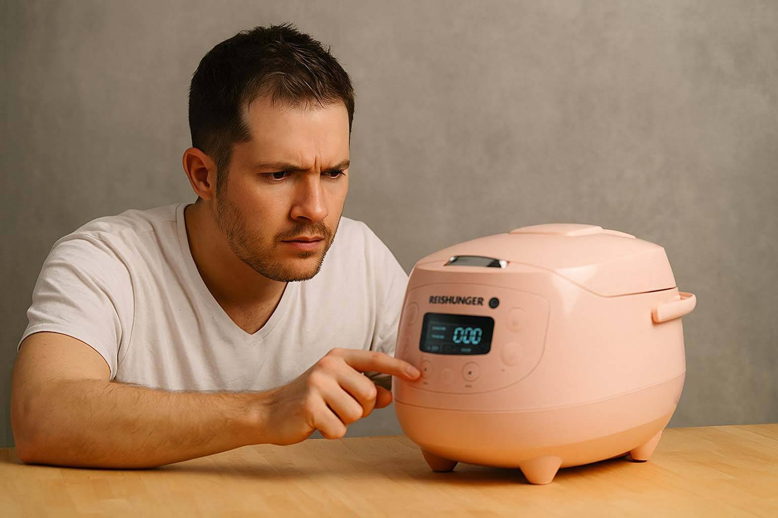 Reishunger Digital Mini Rice Cooker