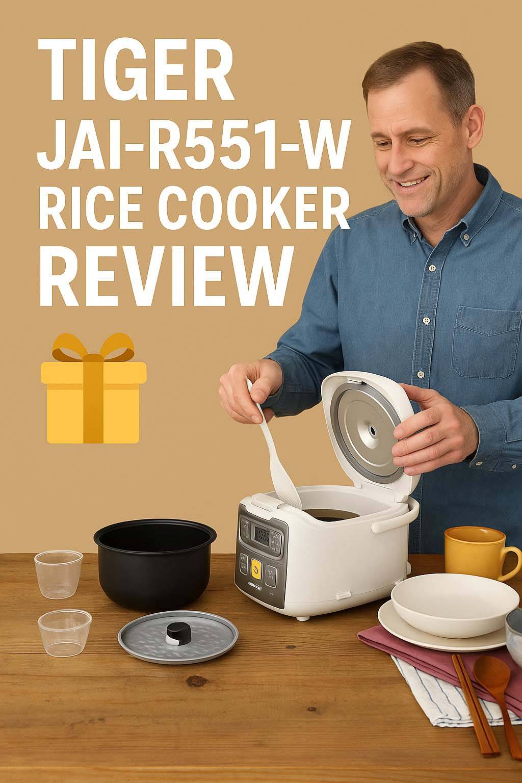 Tiger JAI-R551-W Rice Cooker Review
