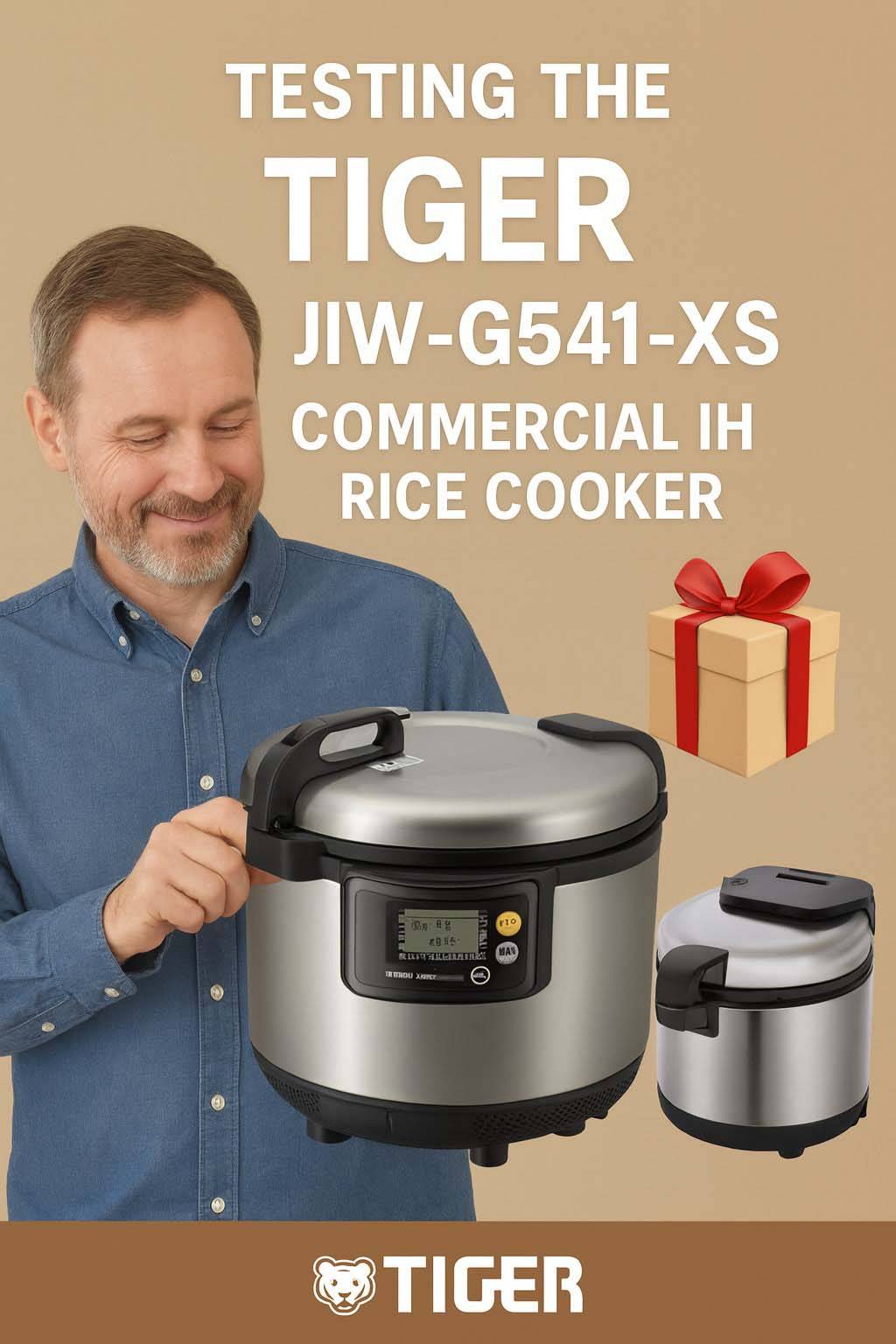 Tiger Jiw-G541-Xs Commercial Ih Rice Cooker