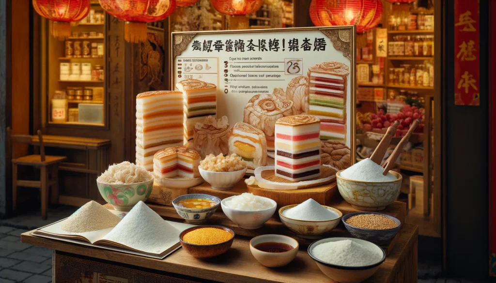 Chinese Layered Rice Cake Recipe: A Culinary Guide