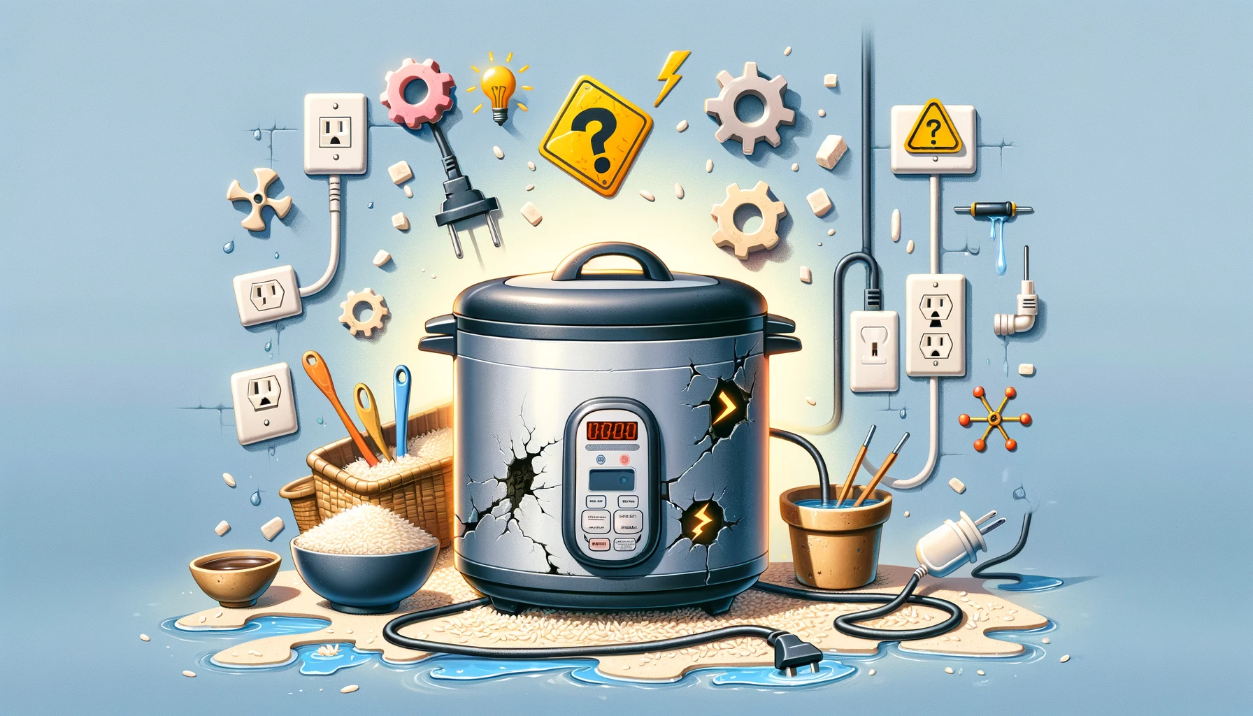 why does my rice cooker keep breaking