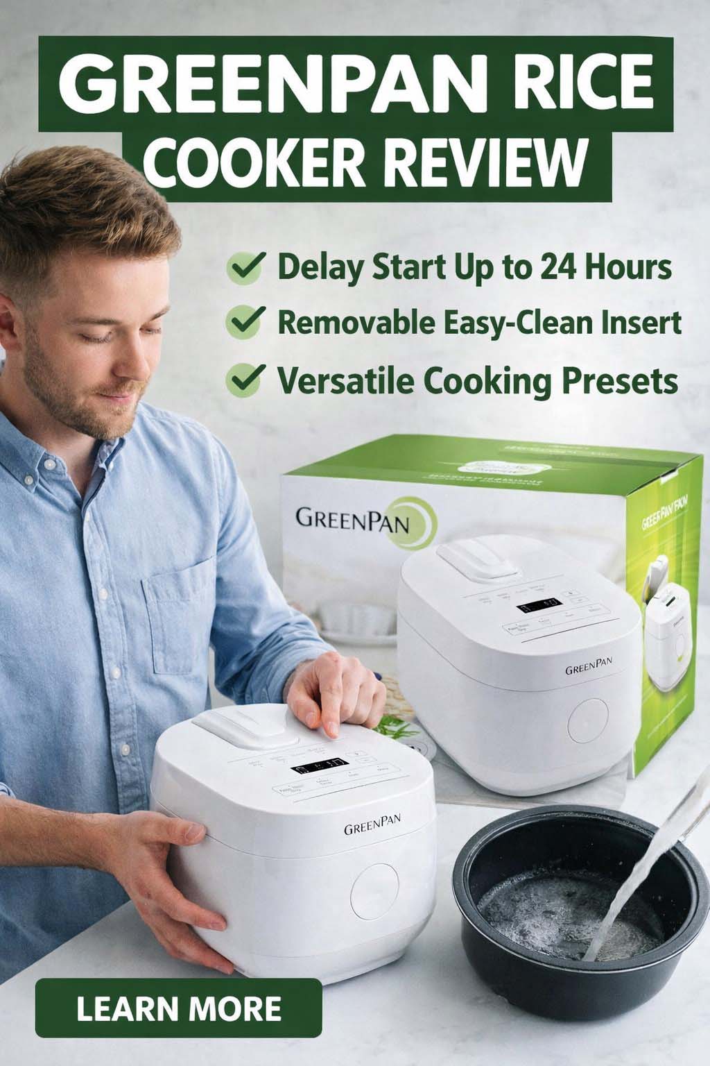 CC006770-001 Greenpan Rice Cooker Review