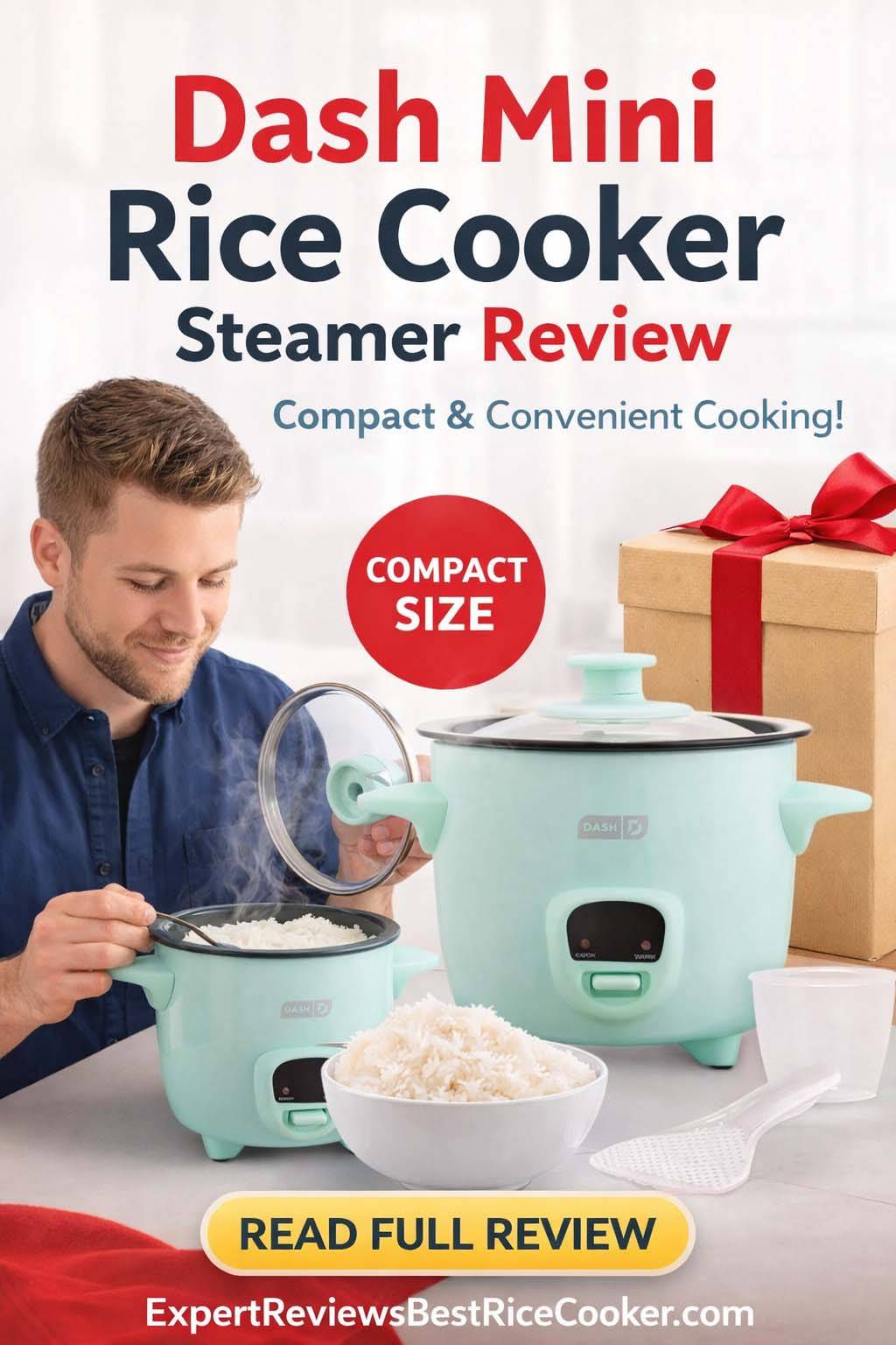 Dash Mini Rice Cooker Steamer Review 1