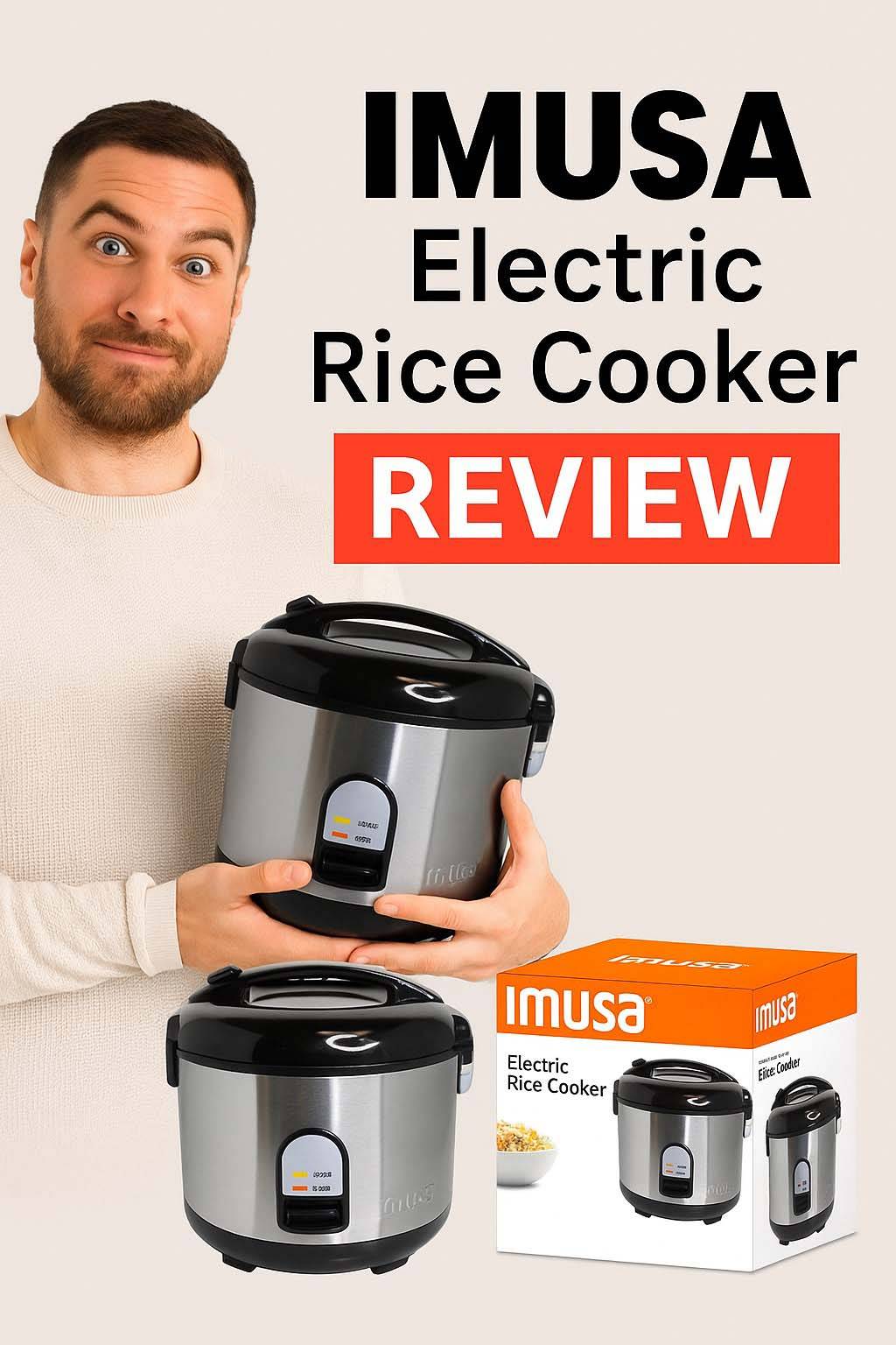 Imusa USA GAU-00028 Electric Rice Cooker Imusa USA GAU-00028 Electric Rice Cooker