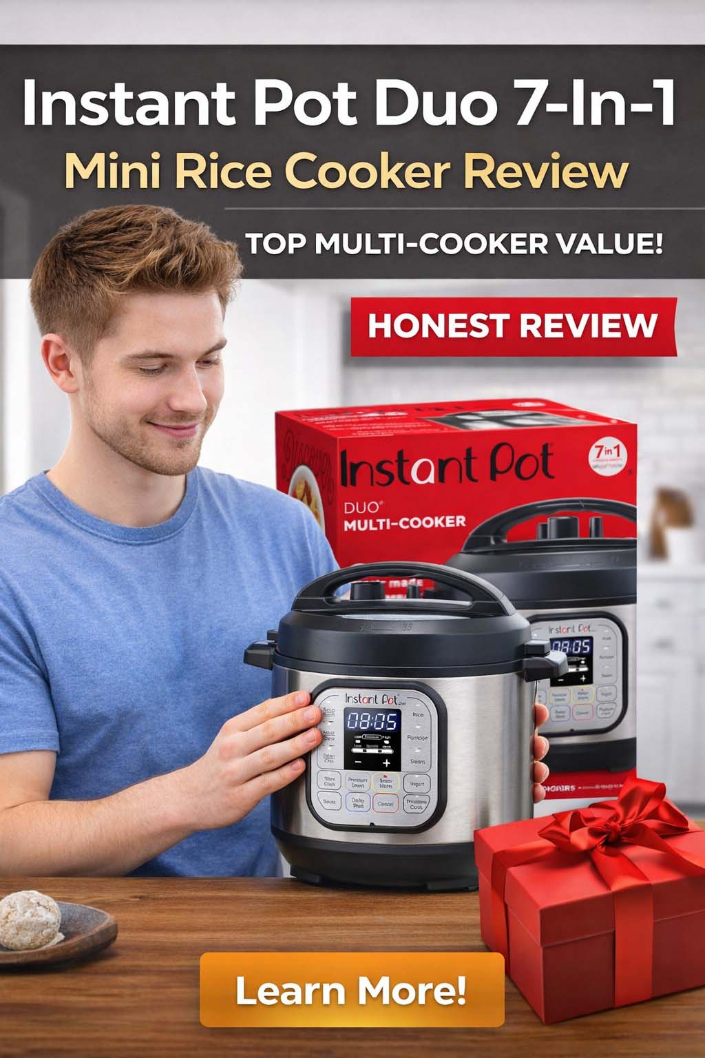 Instant Pot Duo 7-In-1 Mini Rice Cooker Review