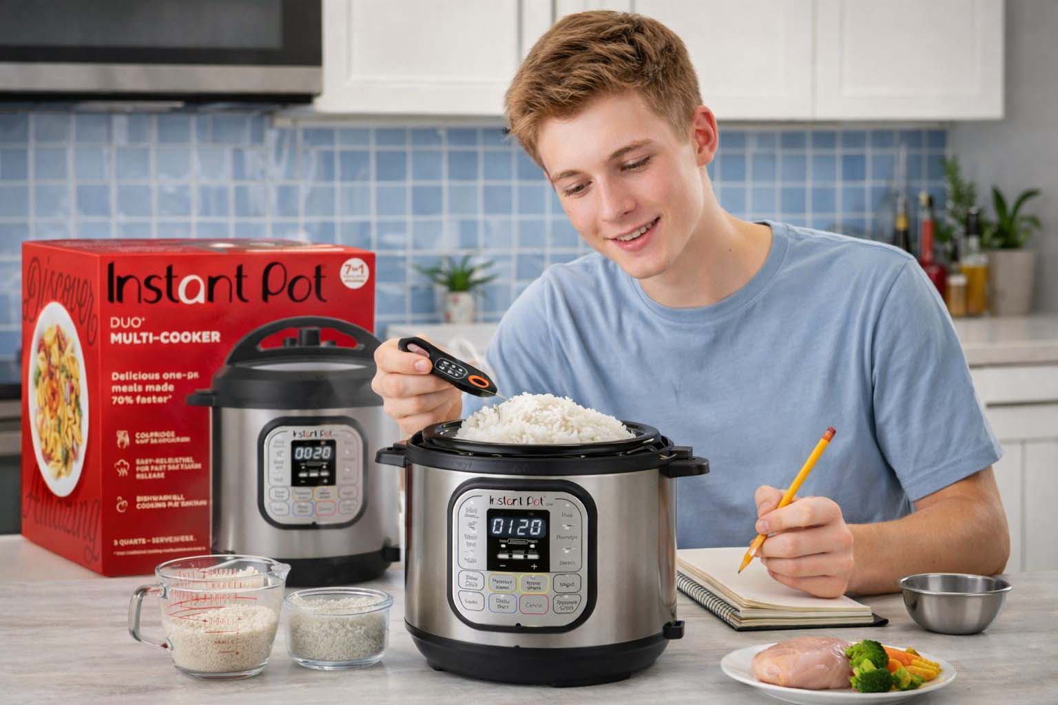 Instant Pot Duo 7-In-1 Mini Rice Cooker Review