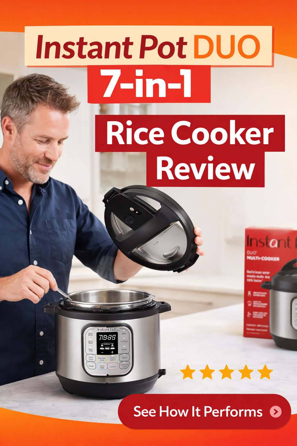 Instant Pot Duo 7-In-1 Rice Cooker Review Instant Pot Duo 7-In-1 Rice Cooker Review