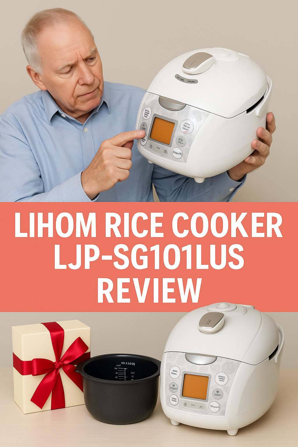 Lihom Rice Cooker LJP-SG101LUS Review