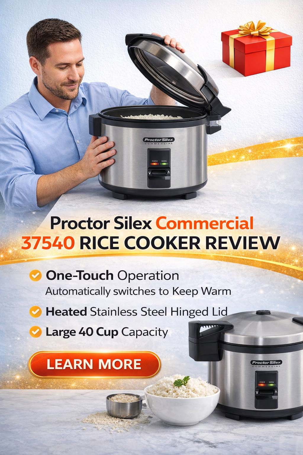 Proctor Silex Commercial 37540 Rice Cooker Review Proctor Silex Commercial 37540 Rice Cooker Review
