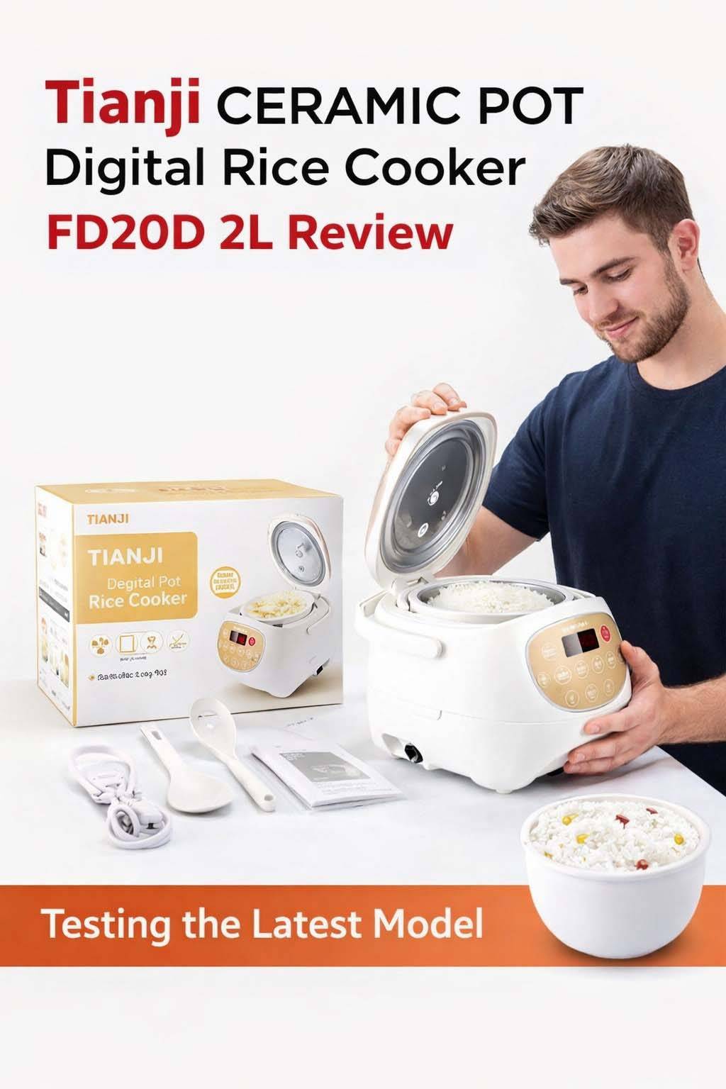 Tianji Ceramic Pot Digital Rice Cooker Fd20d 2l Review