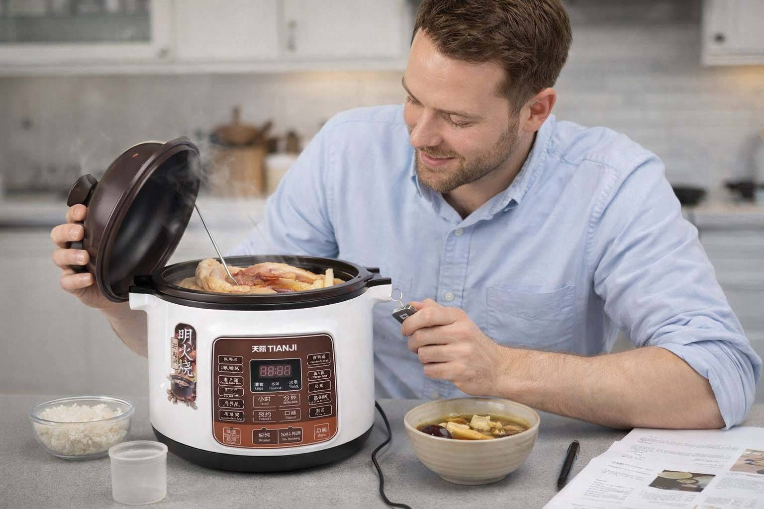 Tianji Dgd40-40ld Ceramic Inner Pot Rice Cooker Review