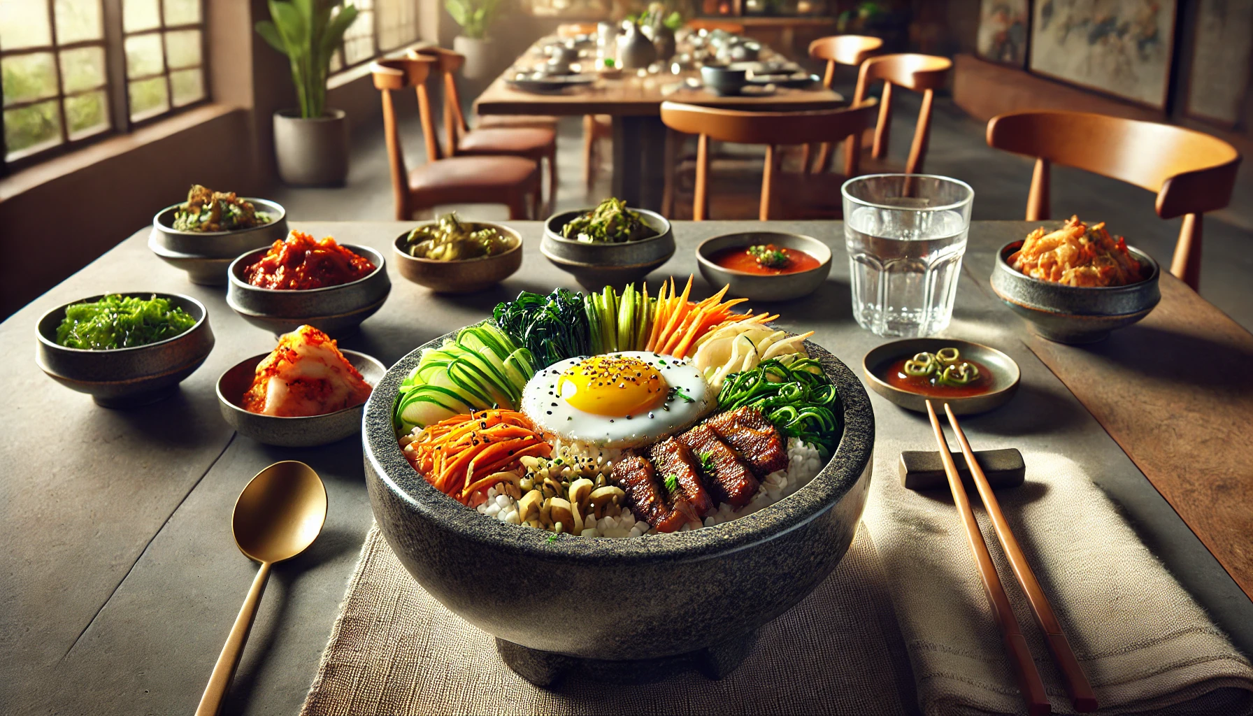 how to eat bibimbap