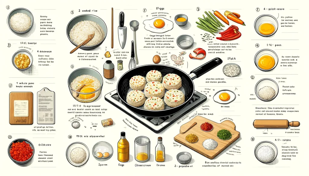 savory rice cakes recipe