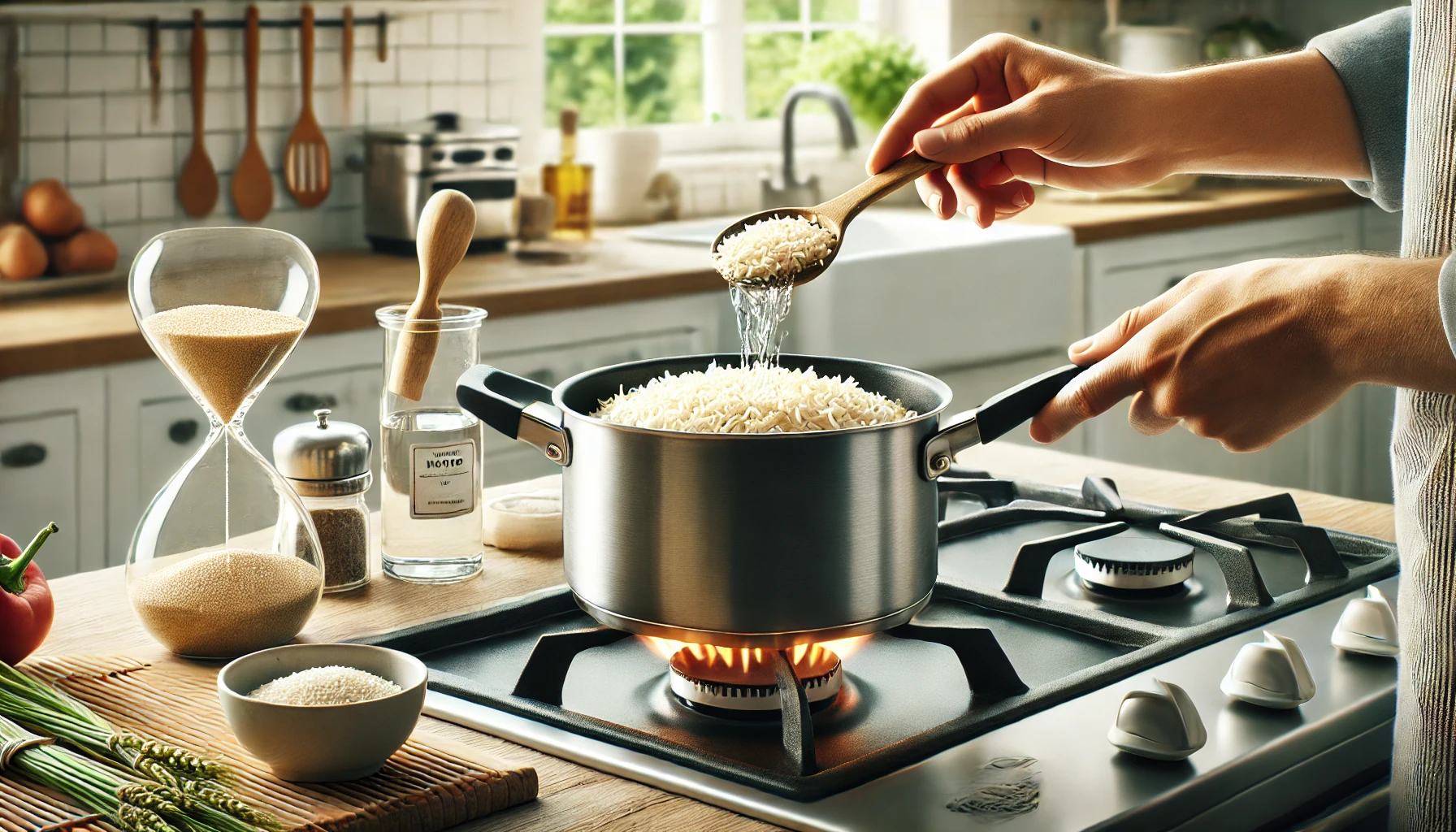 how to fix undercooked rice on stove