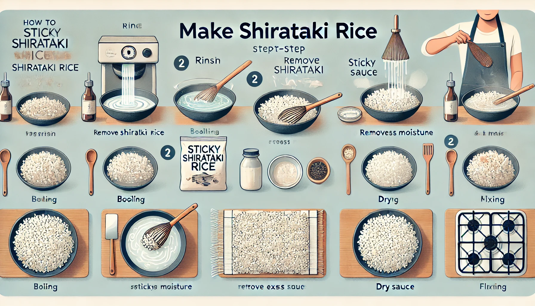 How to Make Sticky Shirataki Rice: Easy Low-Carb Guide