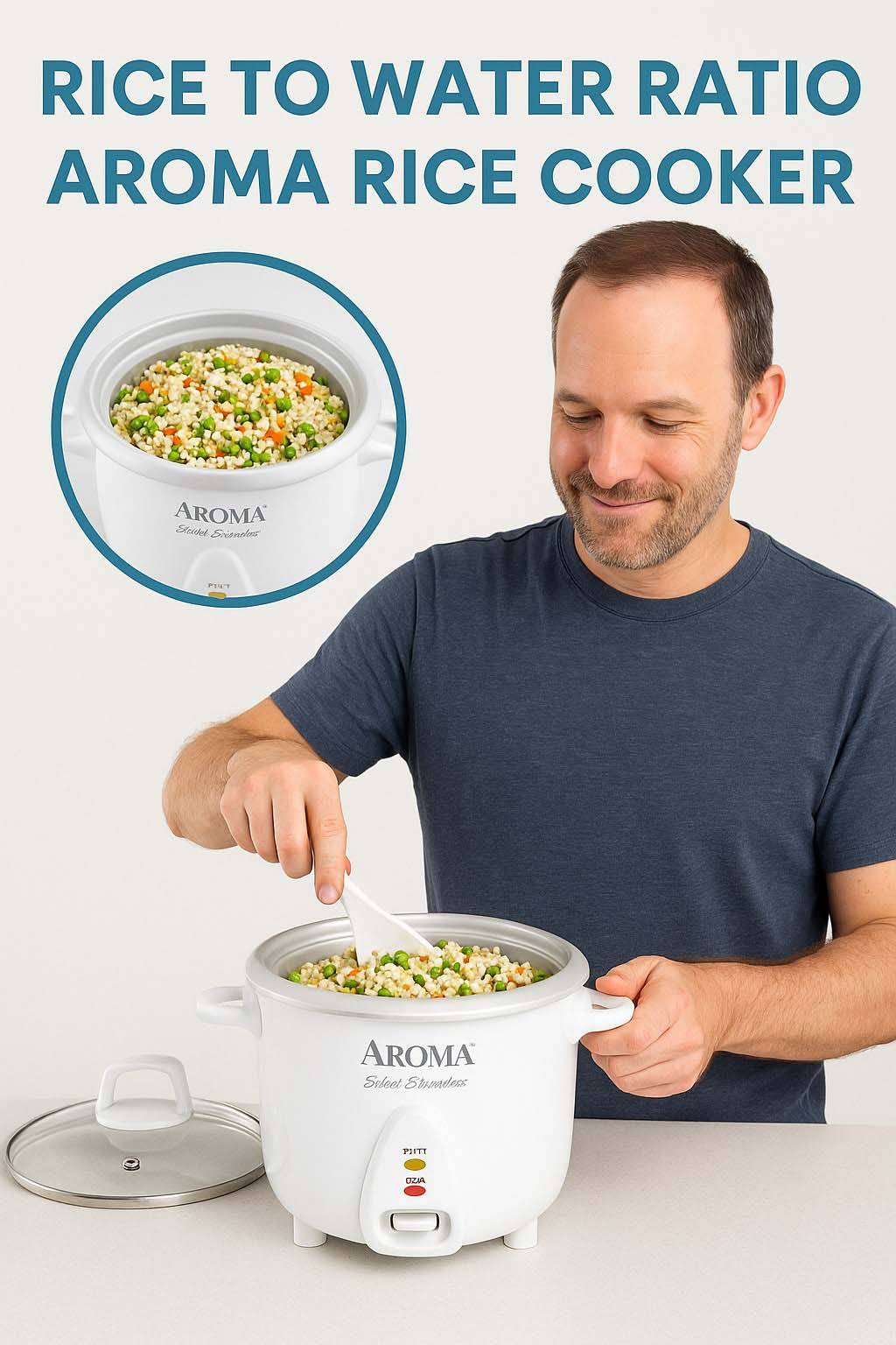 Rice to Water Ratio Aroma Rice Cooker