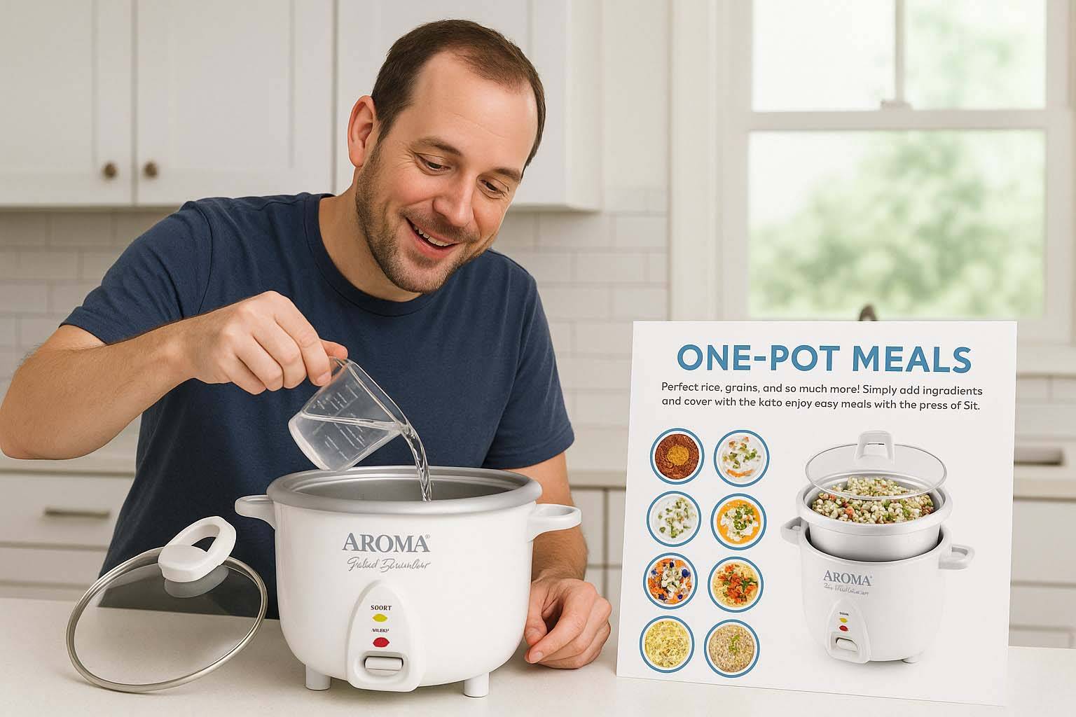 Rice to Water Ratio Aroma Rice Cooker