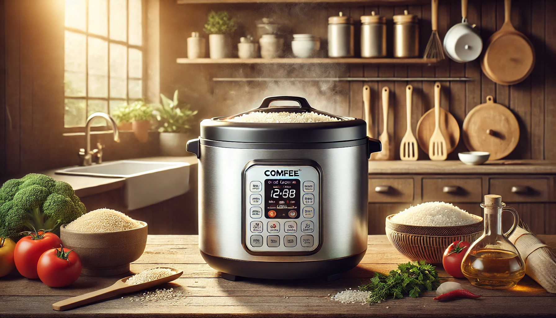 Comfee Rice Cooker CPC60D7ASB