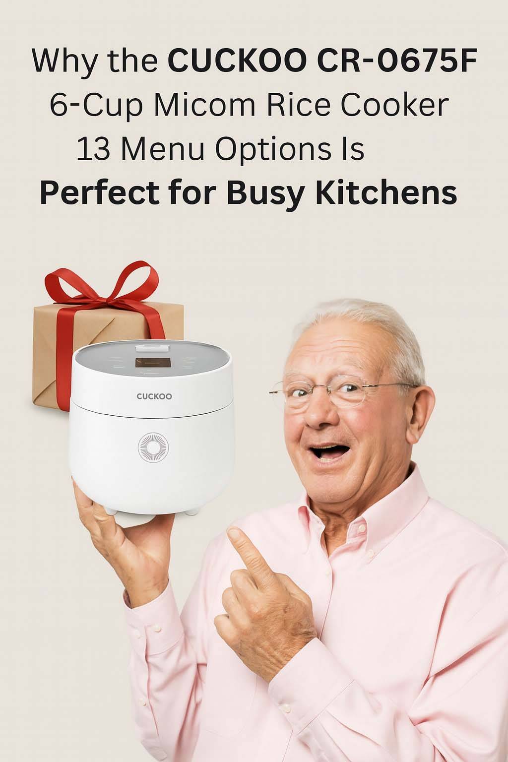 Cuckoo CR-0675F 6-Cup Micom Rice Cooker Cuckoo CR-0675F 6-Cup Micom Rice Cooker