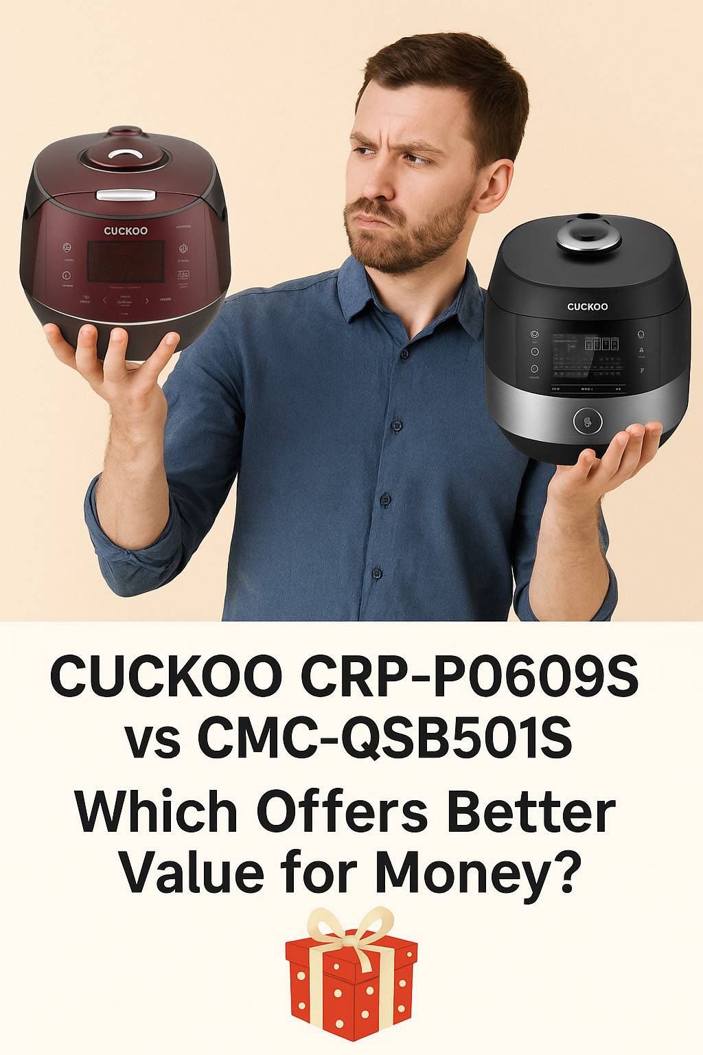 Cuckoo CRP-P0609S vs CMC-QSB501S