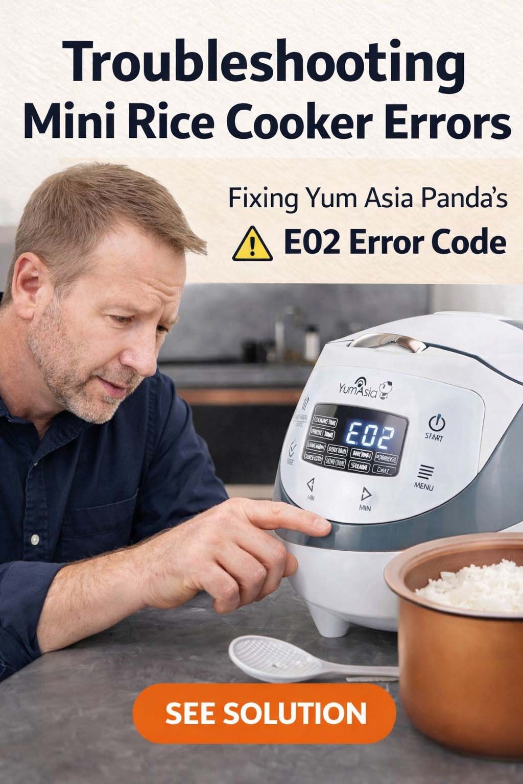 Yum Asia Panda Mini Rice Cooker