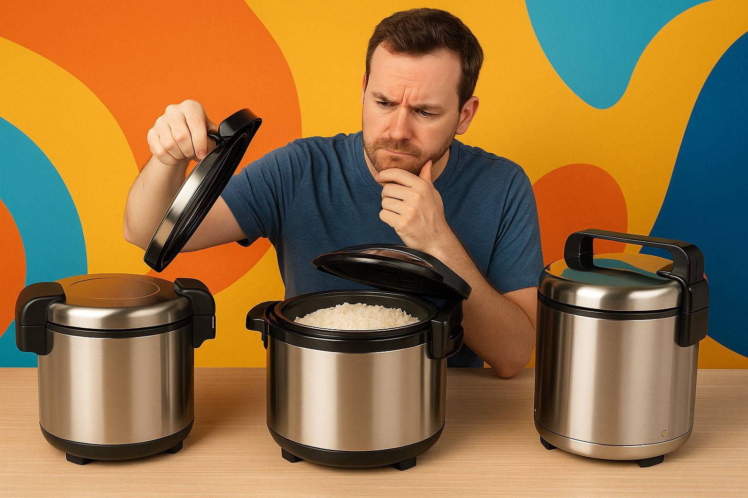 commercial rice cooker 100 cups