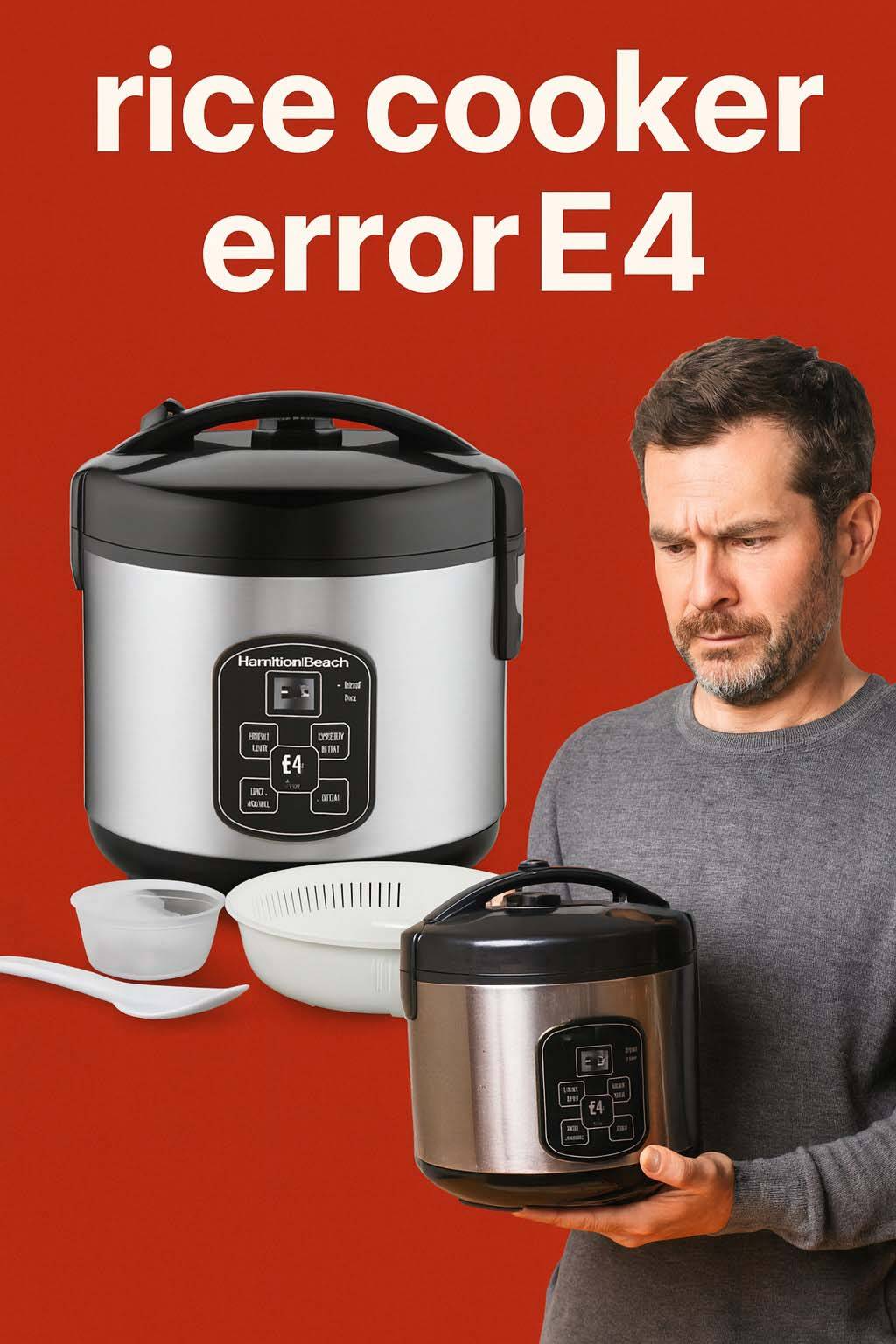 rice cooker error E4