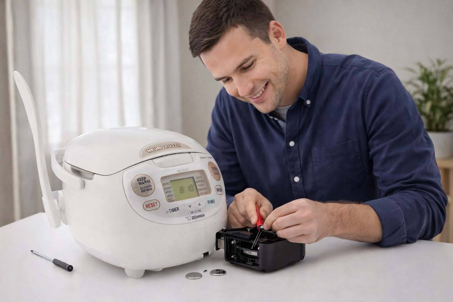 Does The Zojirushi NS-ZCC10 Have A Replaceable Battery