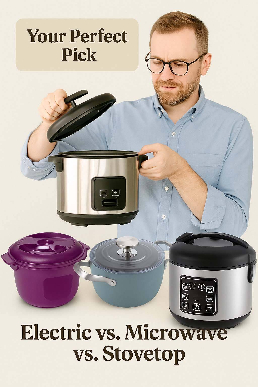 Electric vs. Microwave vs. Stovetop