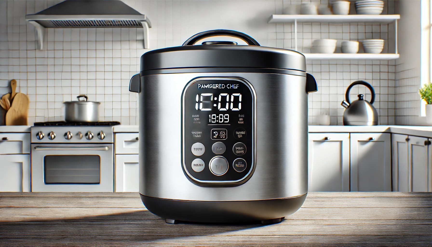 Pampered Chef Rice Cooker time