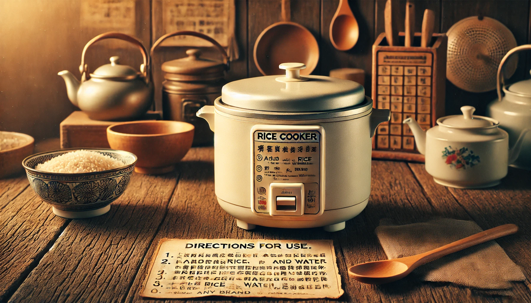 old Pampered Chef Rice Cooker directions