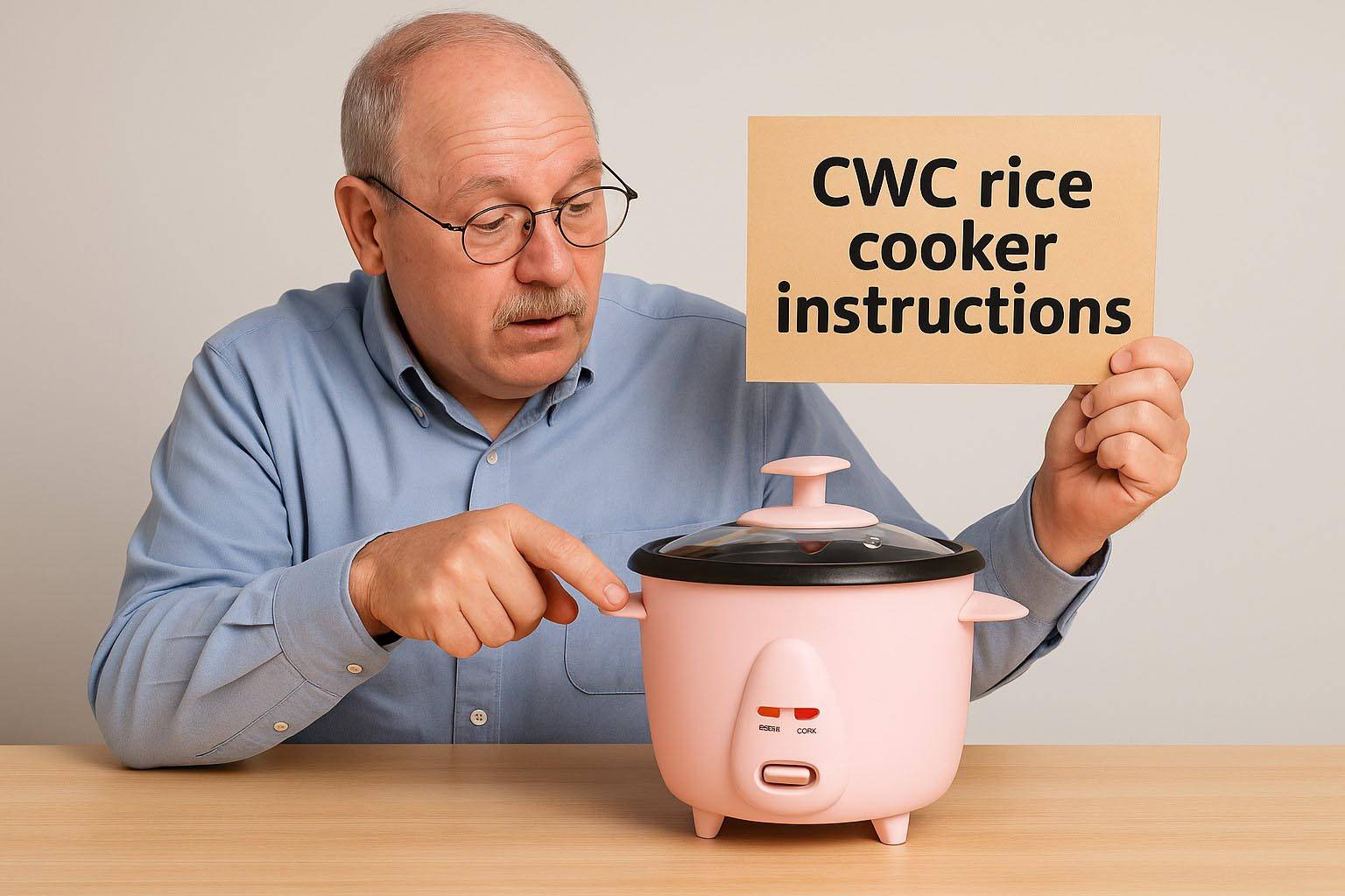 CWC rice cooker instructions