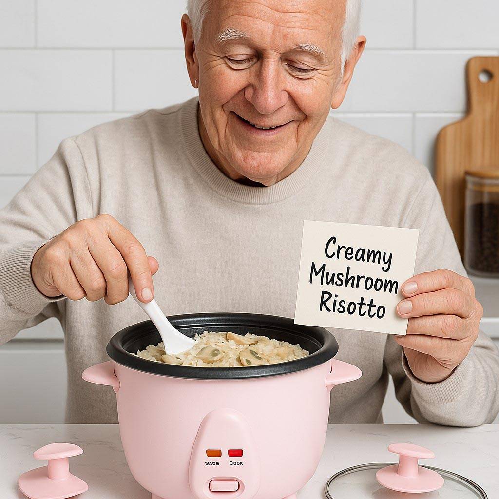 Creamy Mushroom Risotto