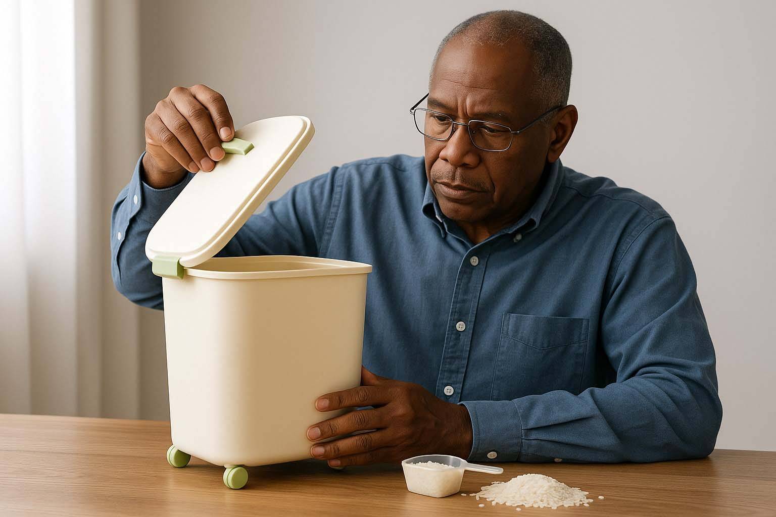 Rice Dispenser 50 lbs