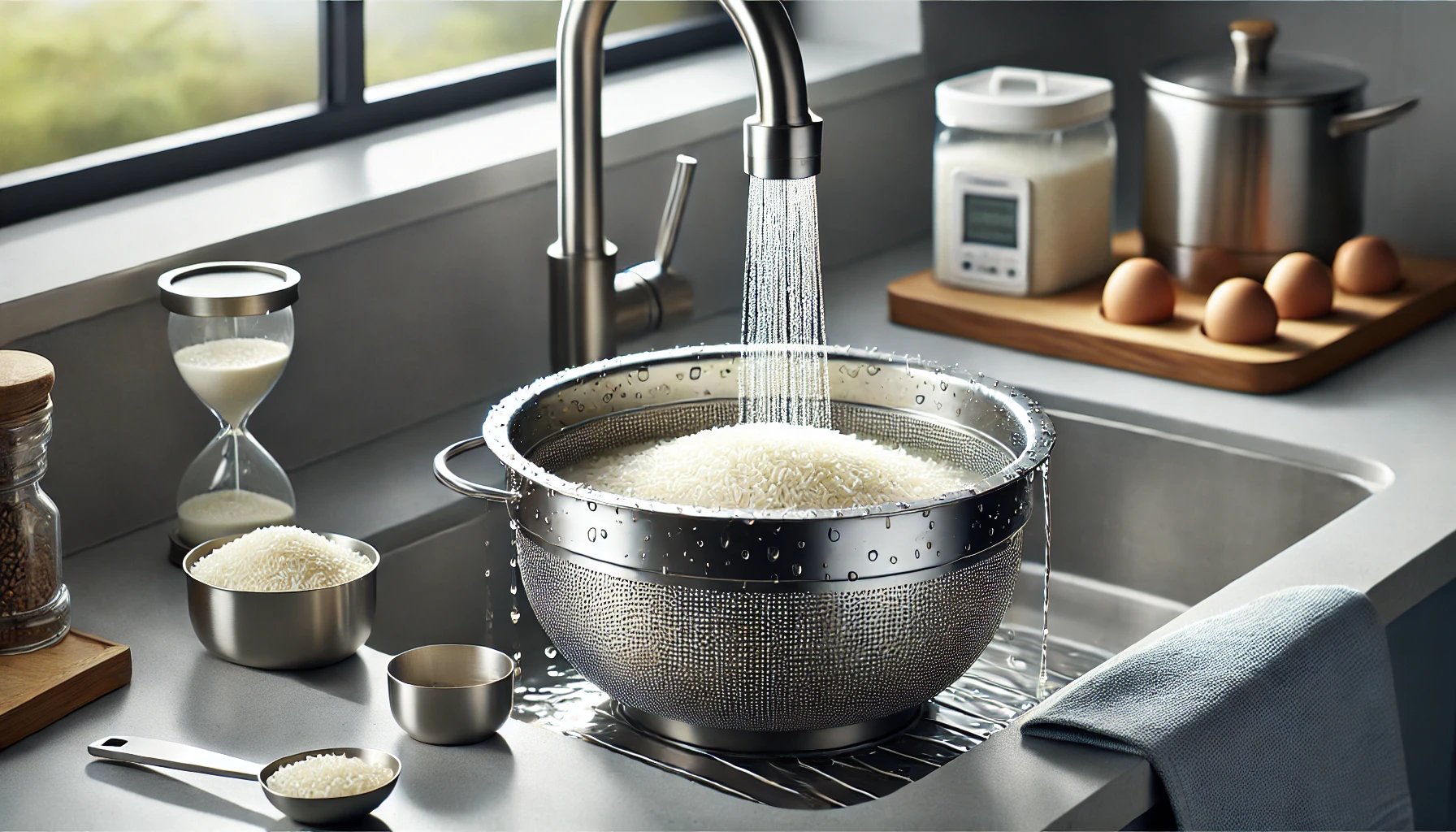 Stainless Steel Rice Washing Bowl with Strainer: Care Tips